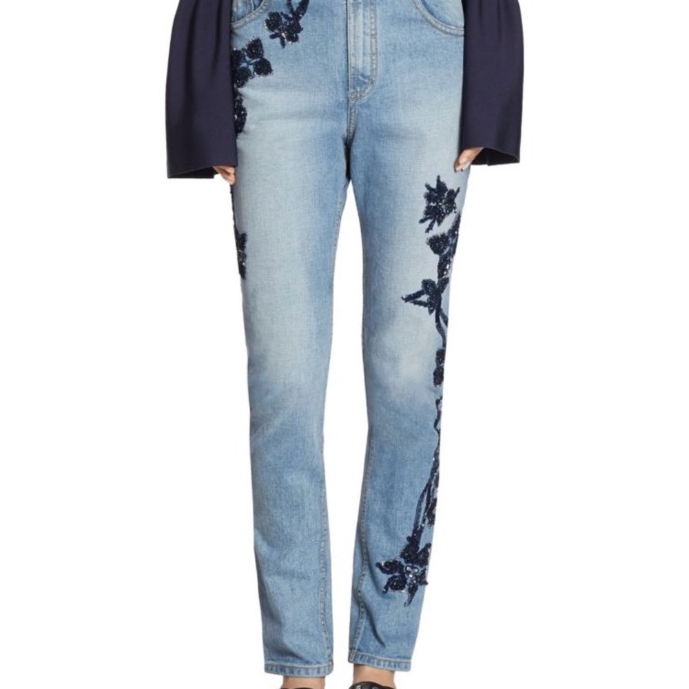 Jonathan Simkhai Embellished Jean